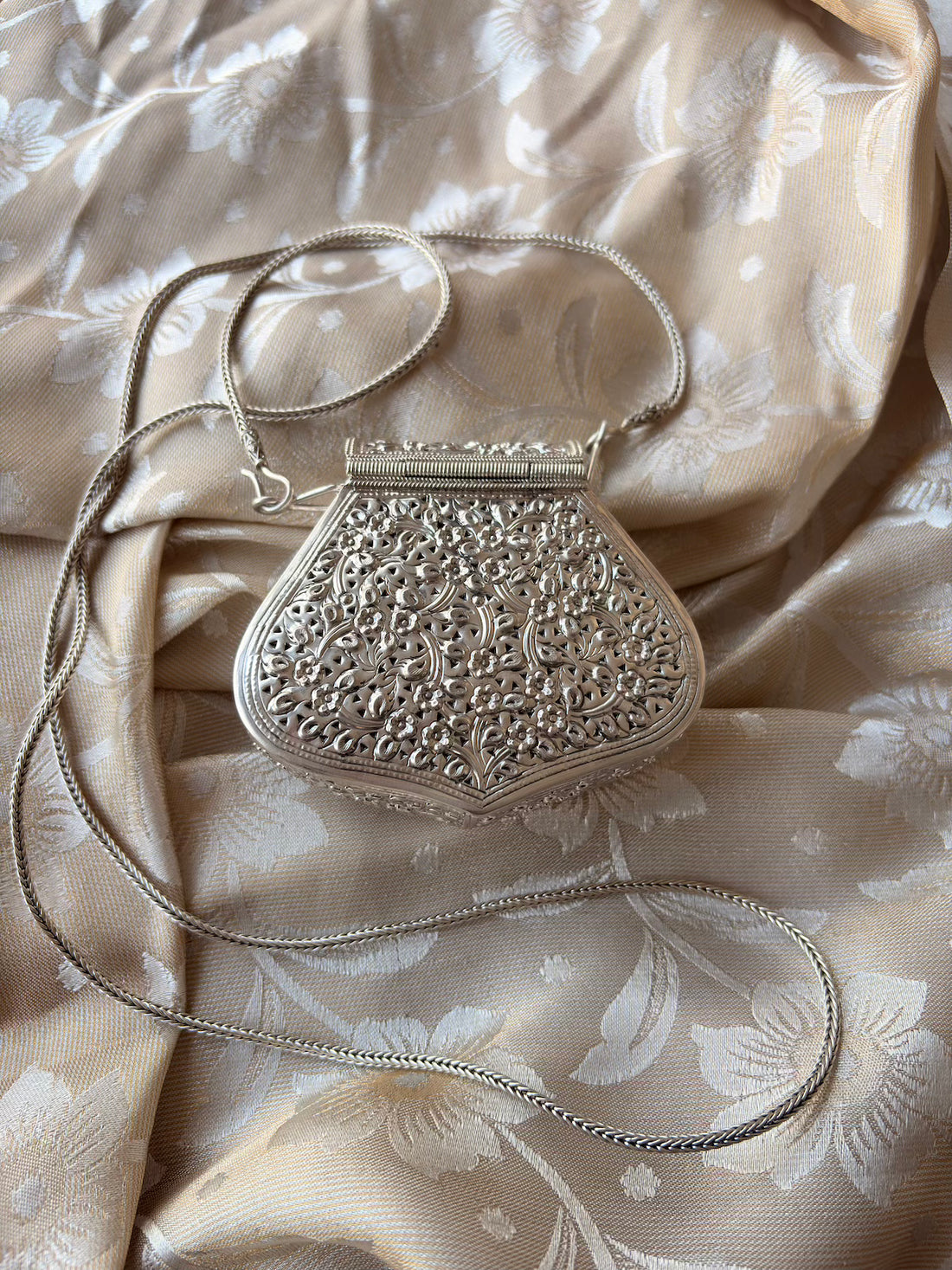 Silver Mini Purse