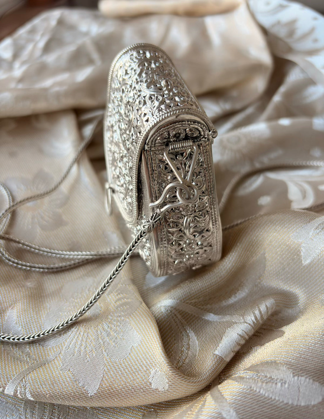 Silver Mini Purse