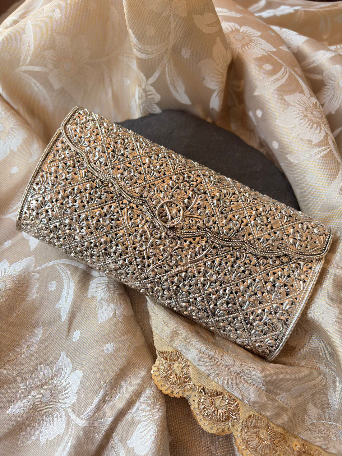 Pure Silver Clutch