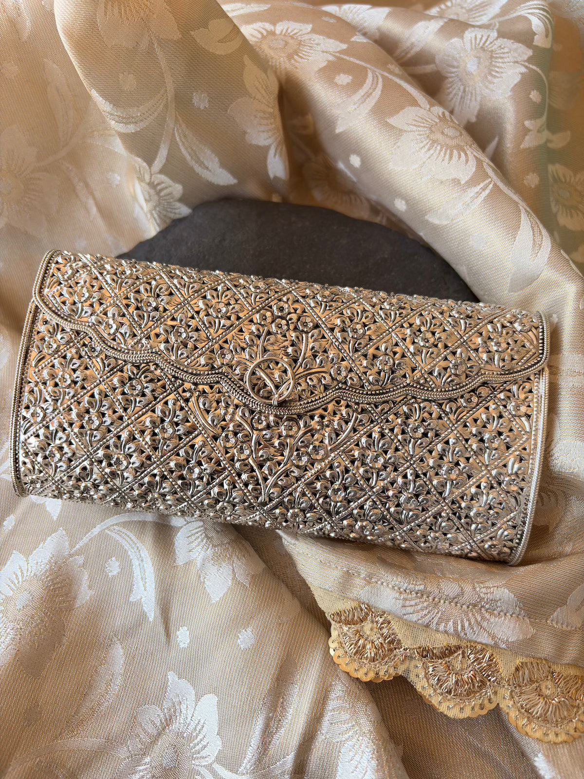 Pure Silver Clutch