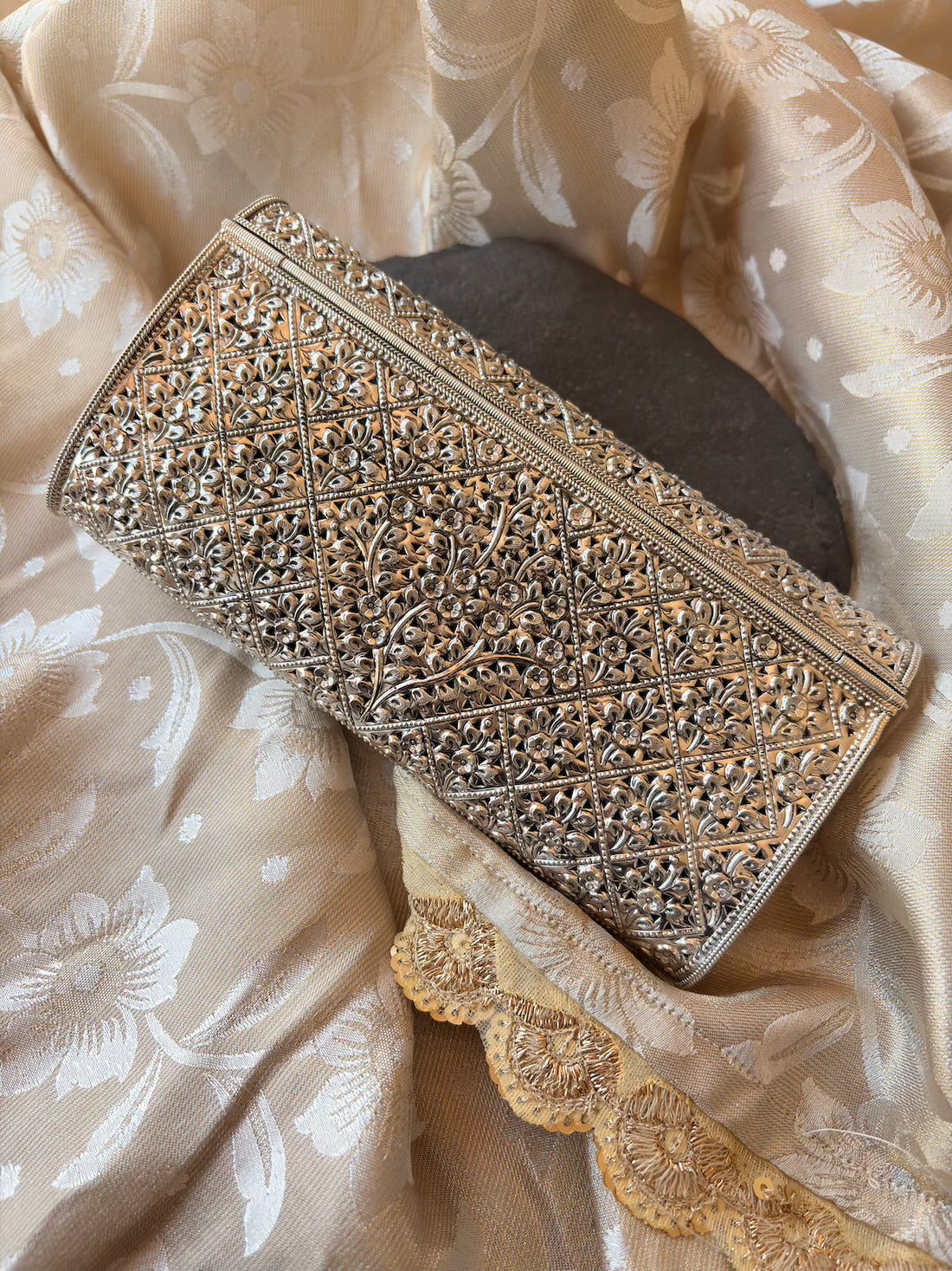 Pure Silver Clutch