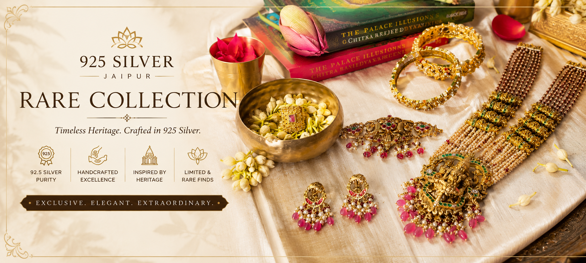 rare collection by 925 silver jaipur 