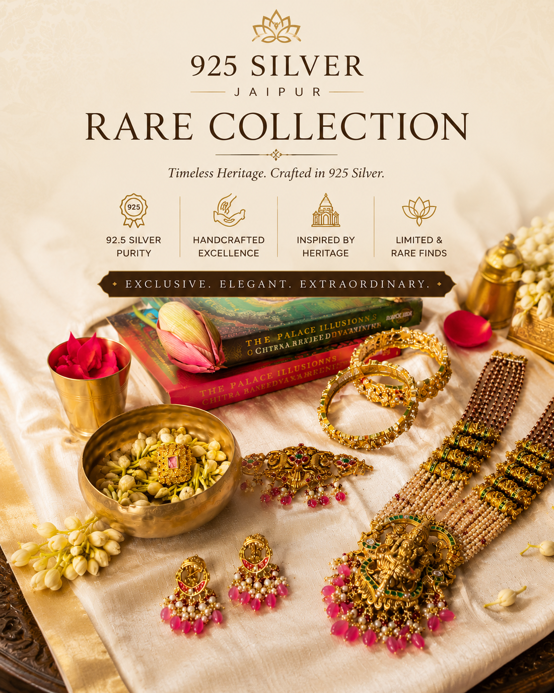 rare collection by 925 silver jaipur