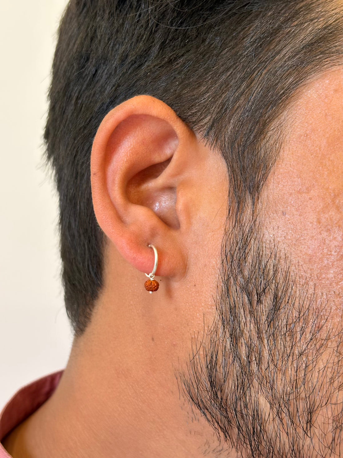 Silver Rudraksh Bali