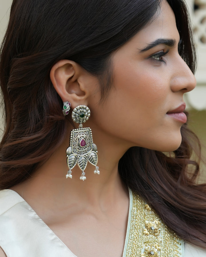 Oxidised Earrings