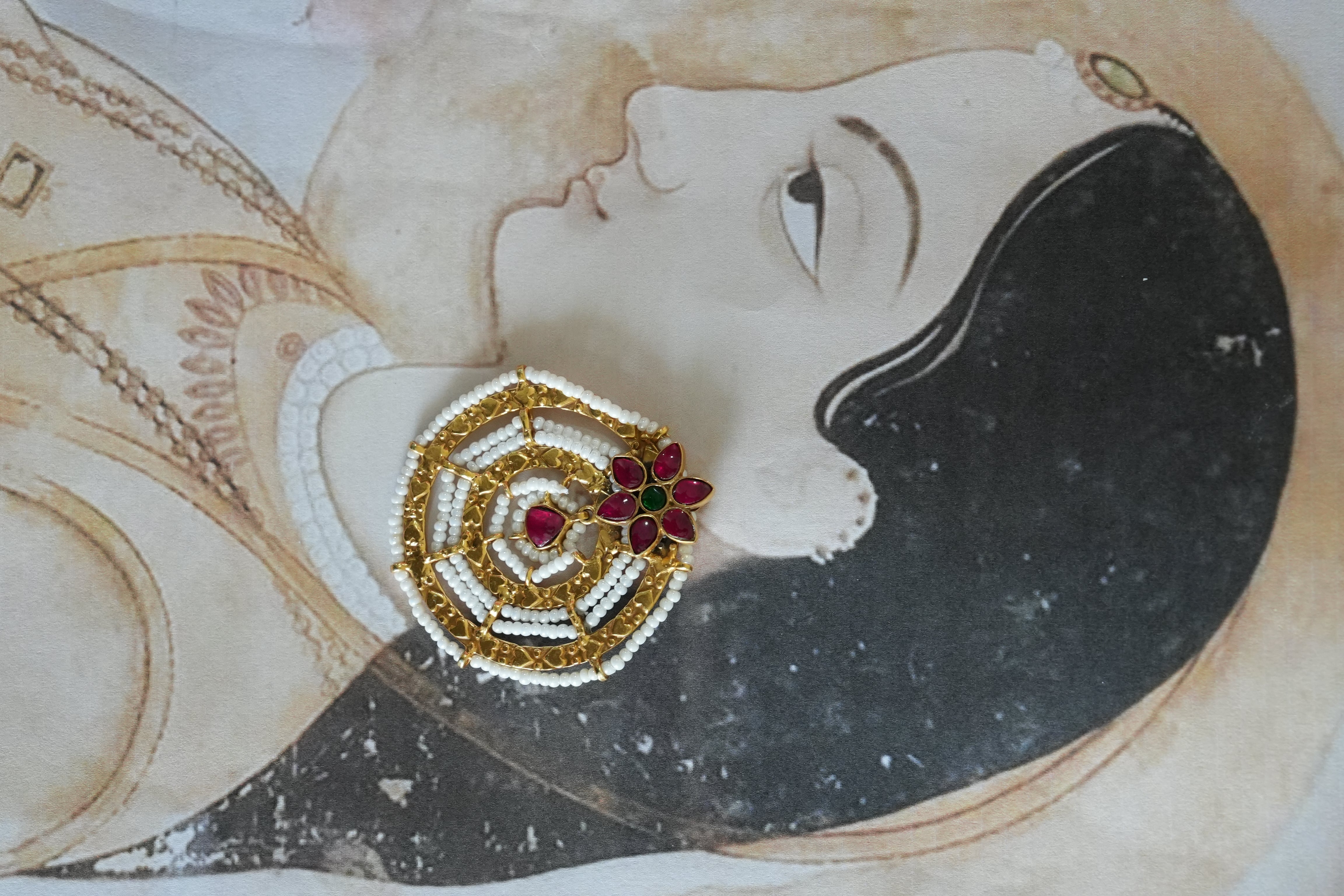 Oxidised Silver Earring&nbsp;