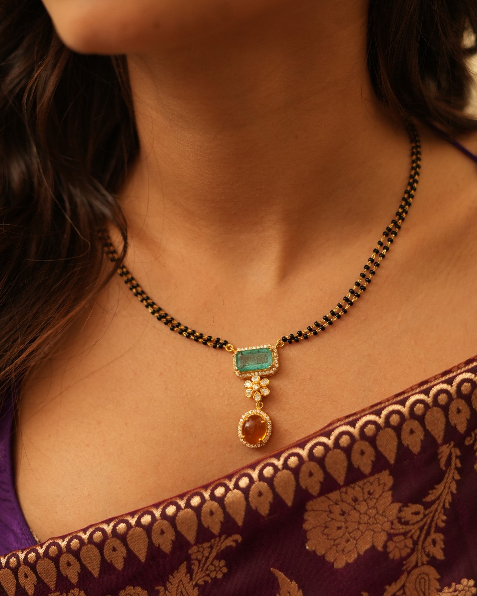 Polki Mangalsutra