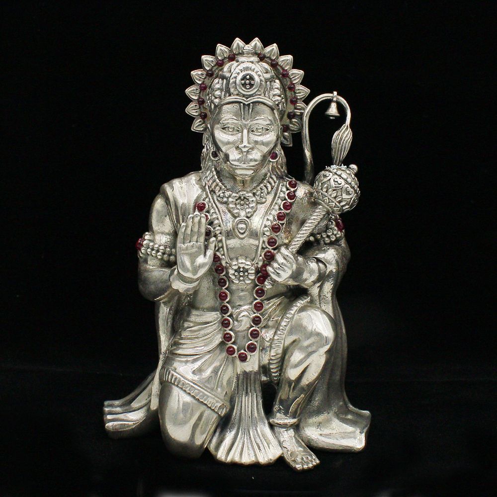 Silver Hanuman ji