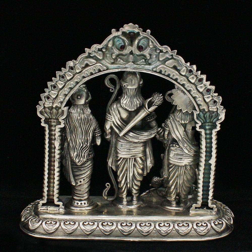 Silver Ram Darbarji Murti
