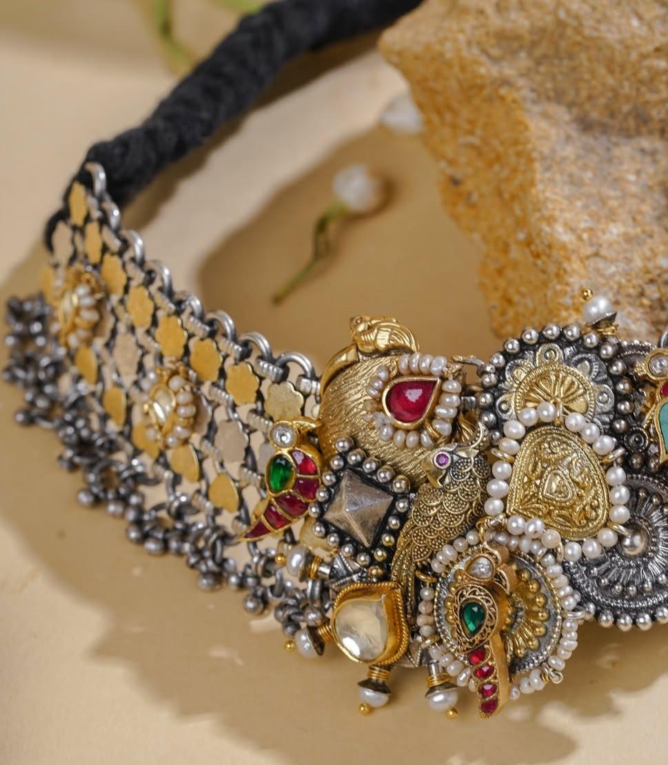 Silver Fusion Necklace