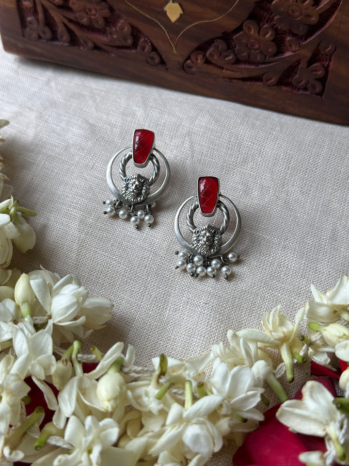 
Silver Oxidised Earrings