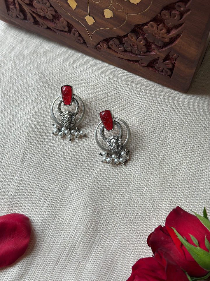 
Silver Oxidised Earrings