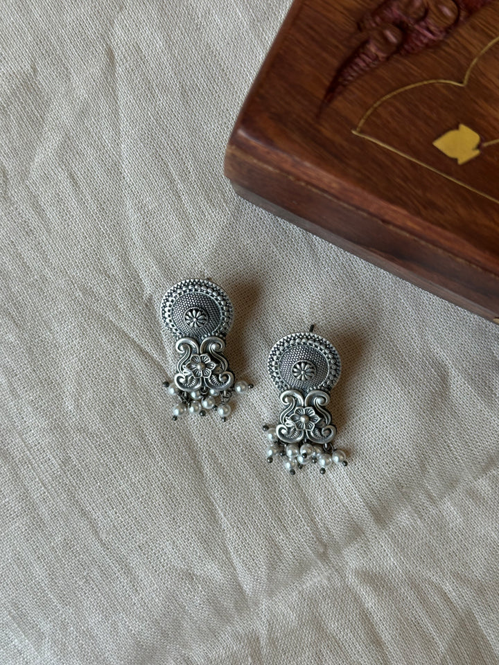 

Silver Oxidised Earrings