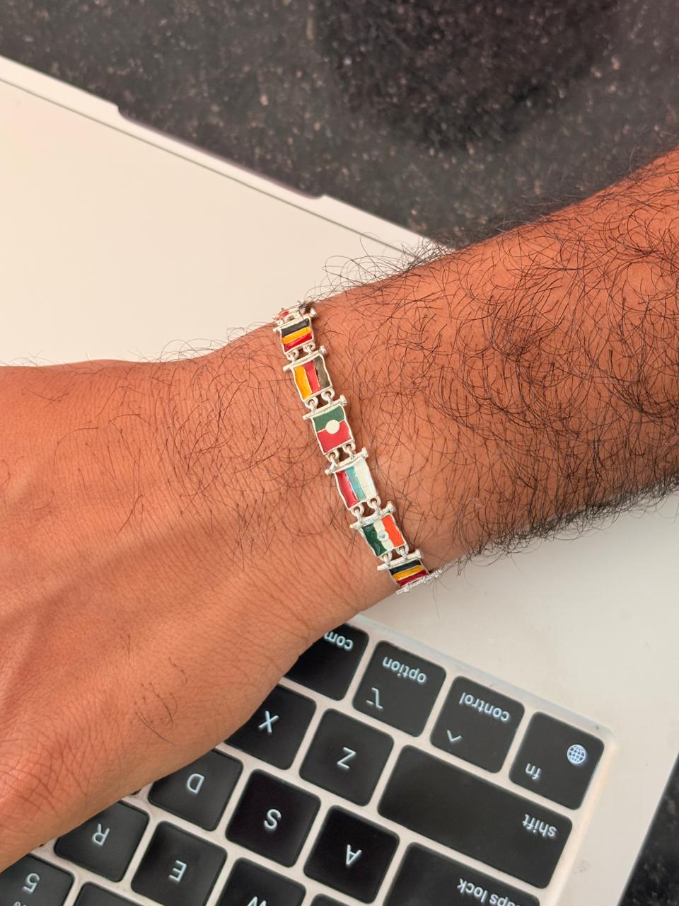 Traveler Silver Bracelet