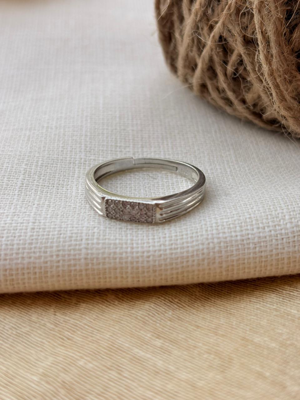 Men Silver Sterling Band