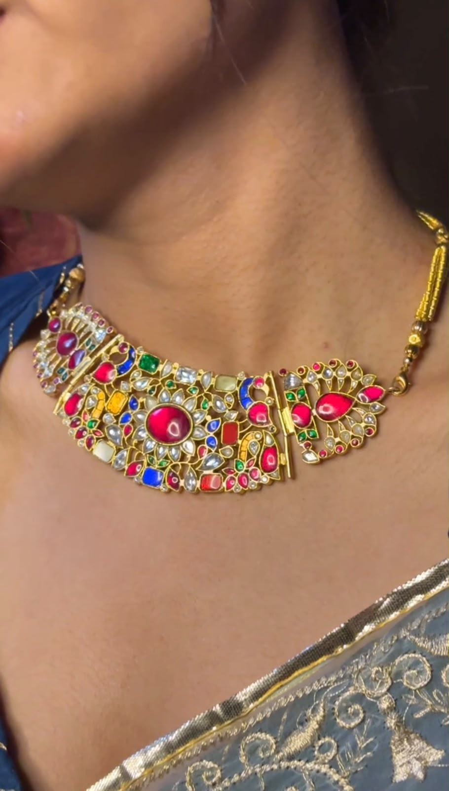 Silver Navtran Choker