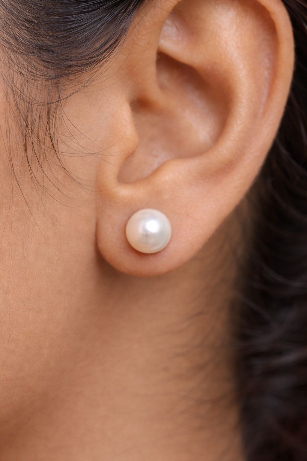 Silver Pearl Earrings
