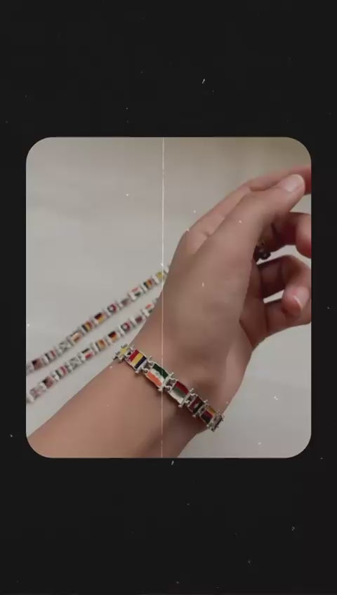 Traveler Silver Bracelet