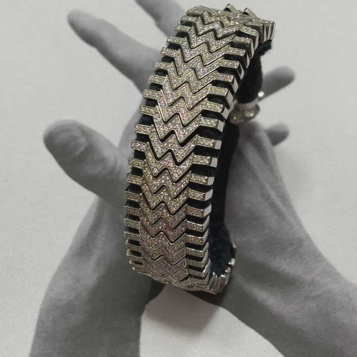 Silver Shiny Thread Bracelet