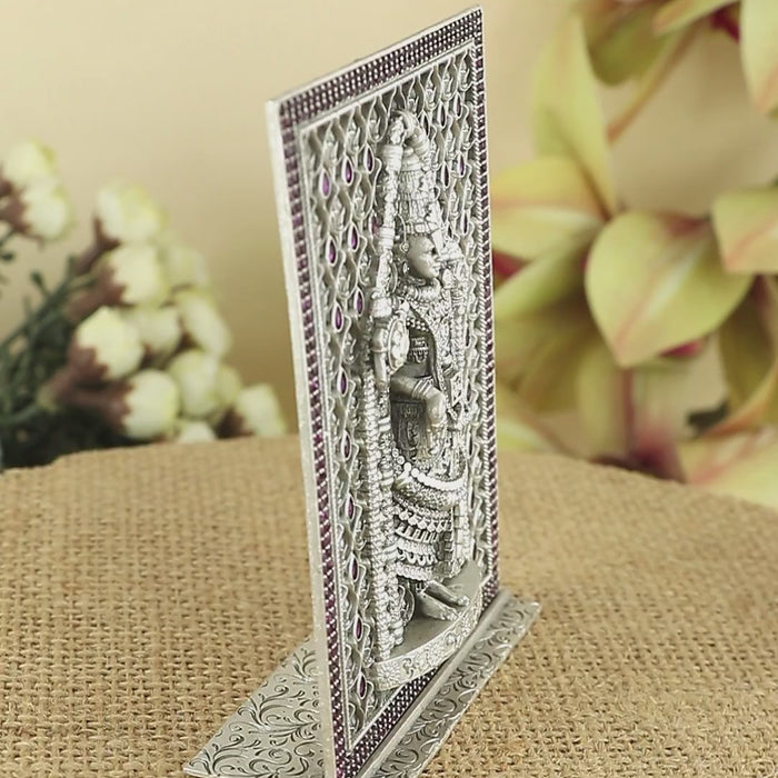 Silver Tirupati Balaji Idol for Mandir & gifting