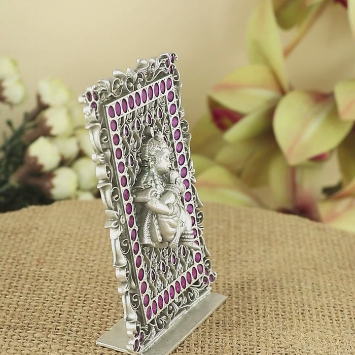 Silver Bal Gopal Idol for Mandir & gifting