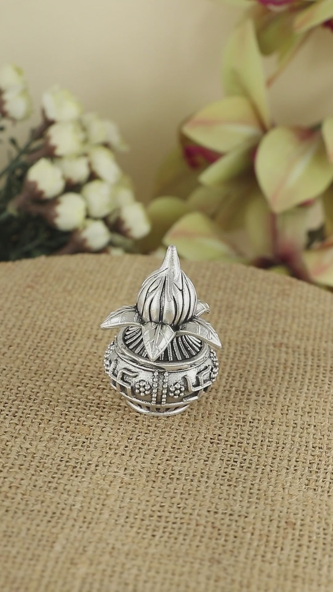 Silver Kalash for Mandir & gifting