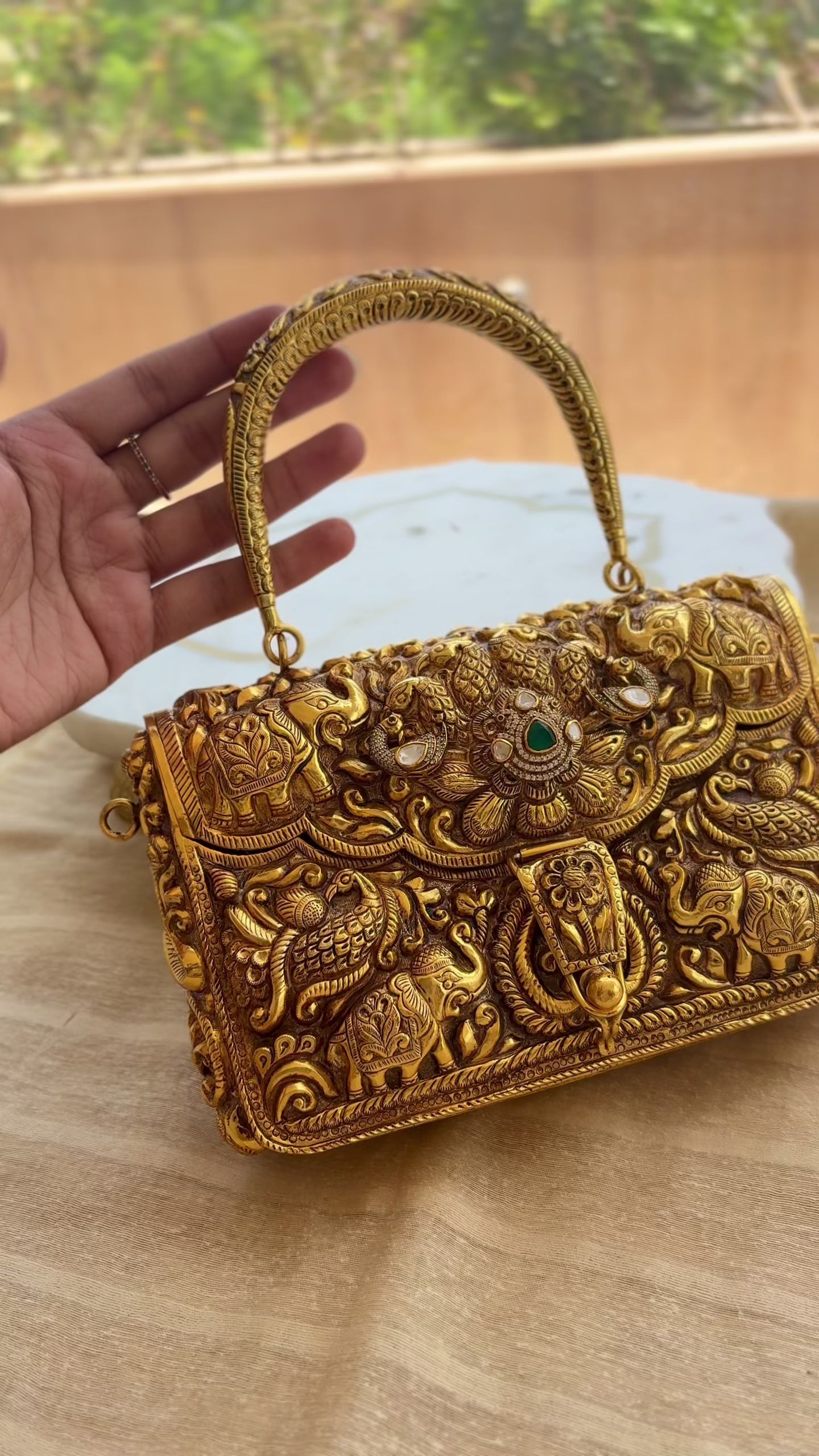 Silver Heirloom Fusion Purse