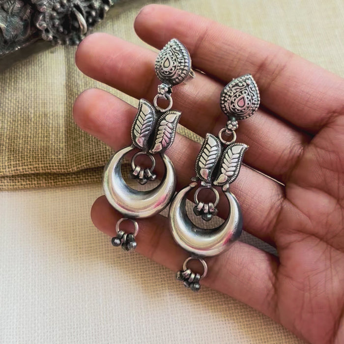 Silver Chandani Tribal Earrings