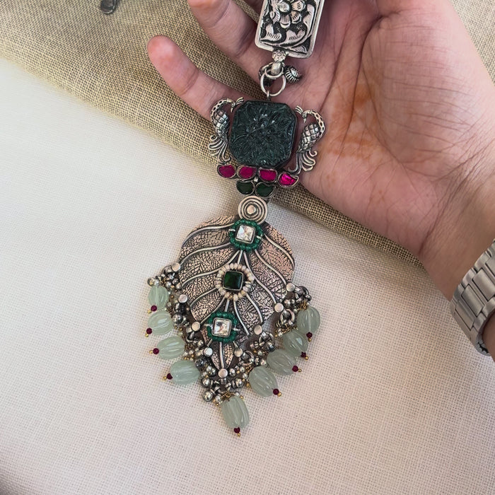 Hari Padi Silver Key Ring