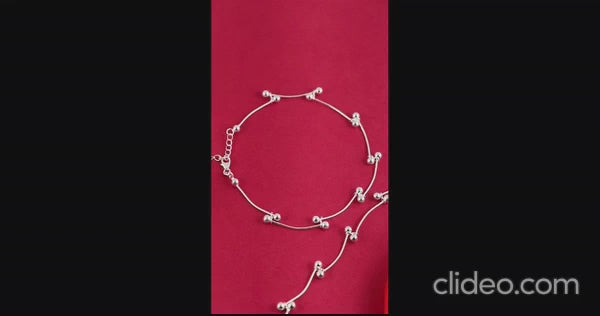 Silver Stylish Anklet