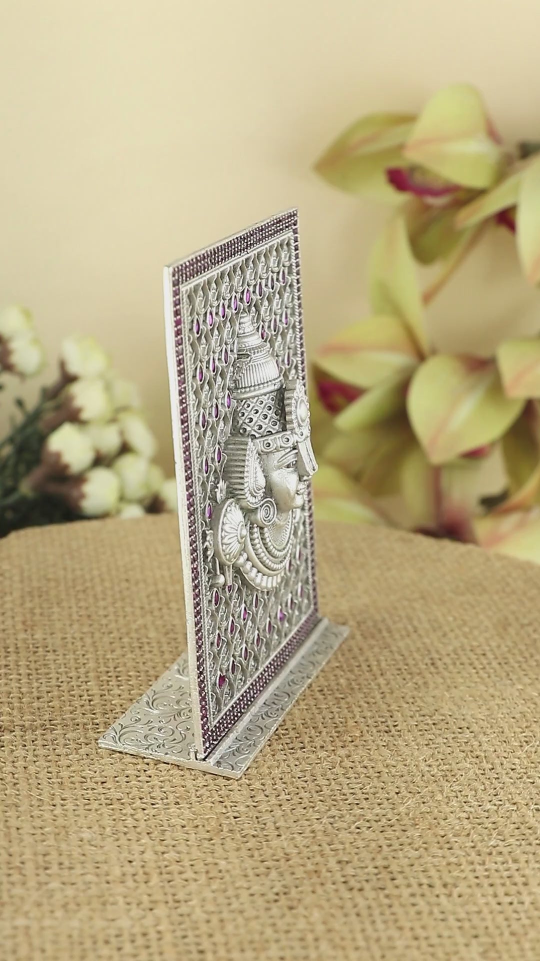 Silver Balaji Idol for Mandir & gifting