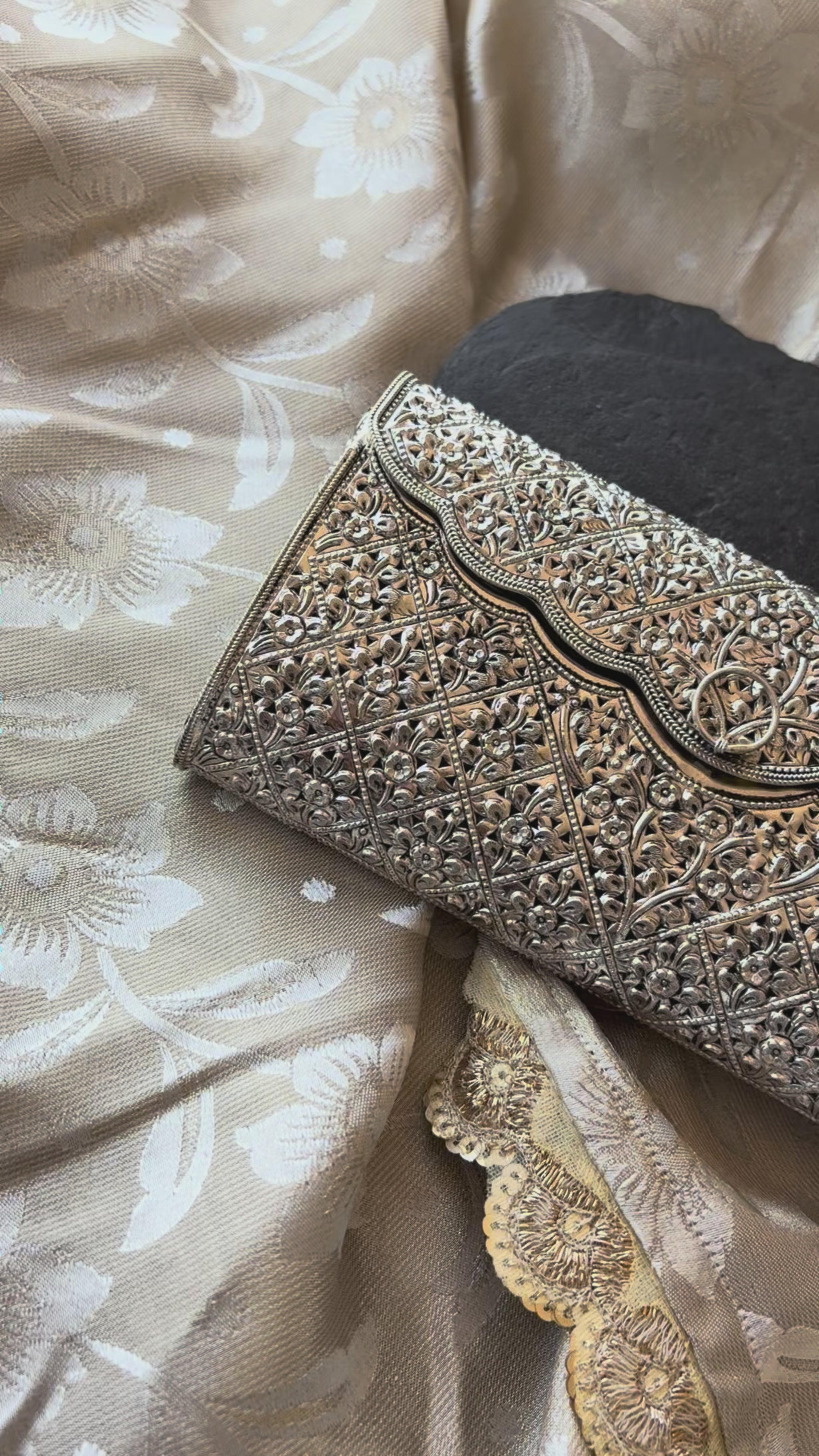 Pure Silver Clutch
