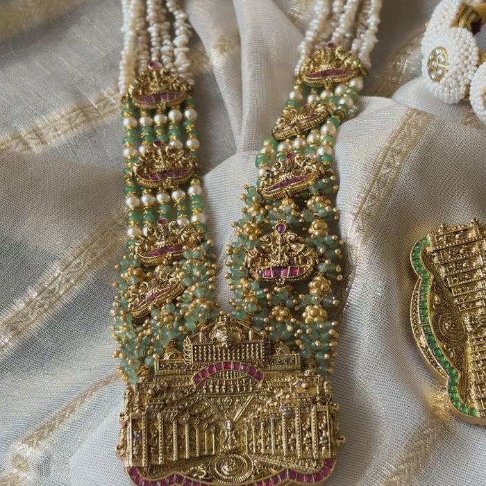 Red Temple Nagas Necklace