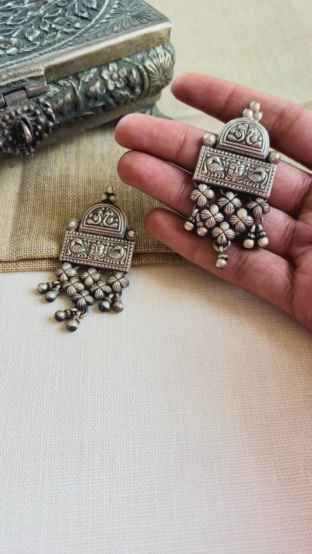 Mizoya Jali Tribal Earrings