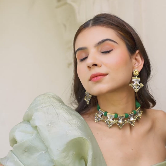 Silver necklace