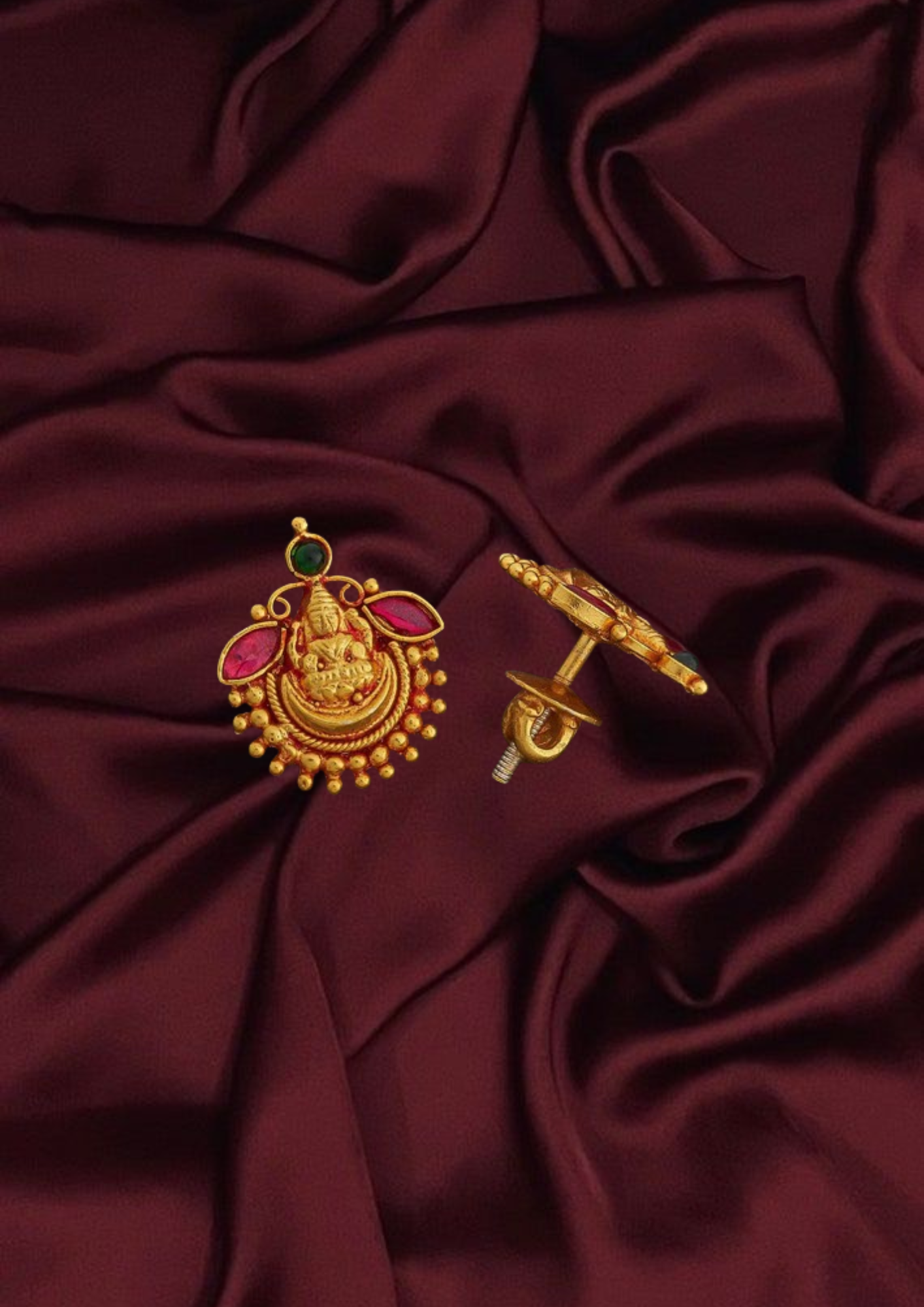 silver temple necklace